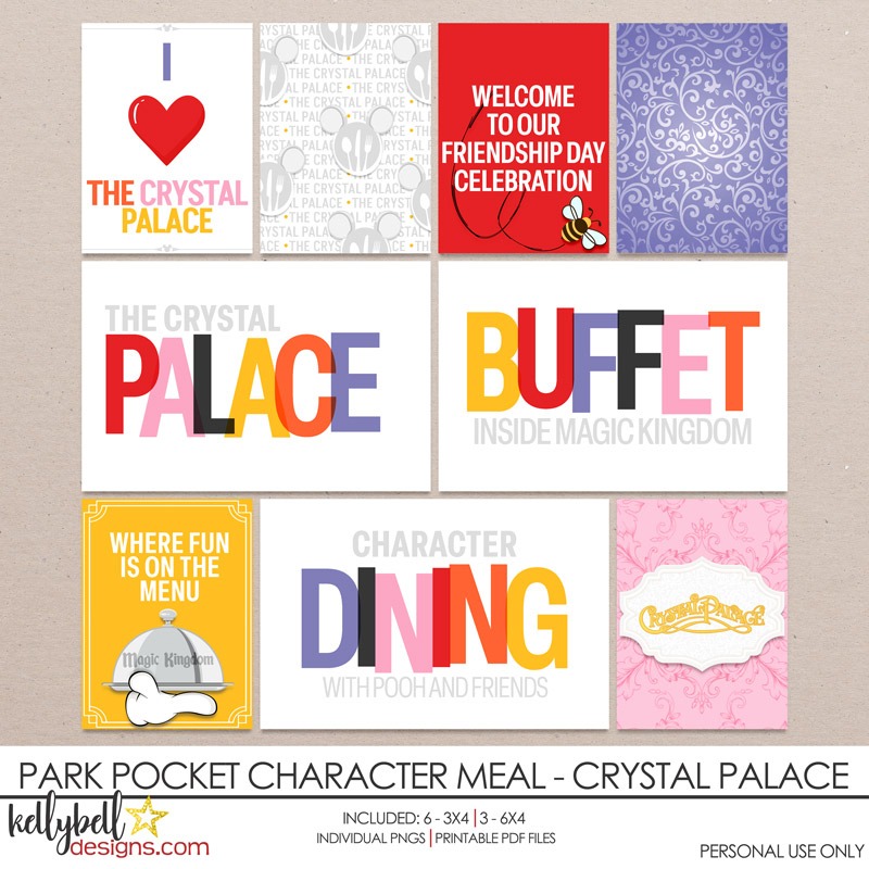 Park Pocket Character Meal Crystal Palace