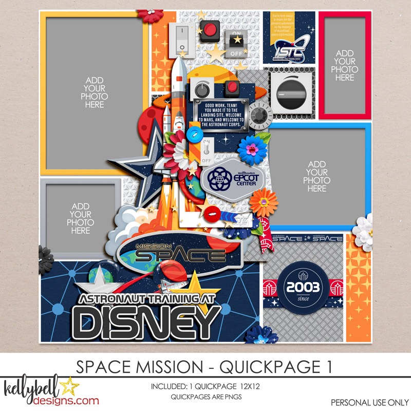 Space Mission Quickpage 1
