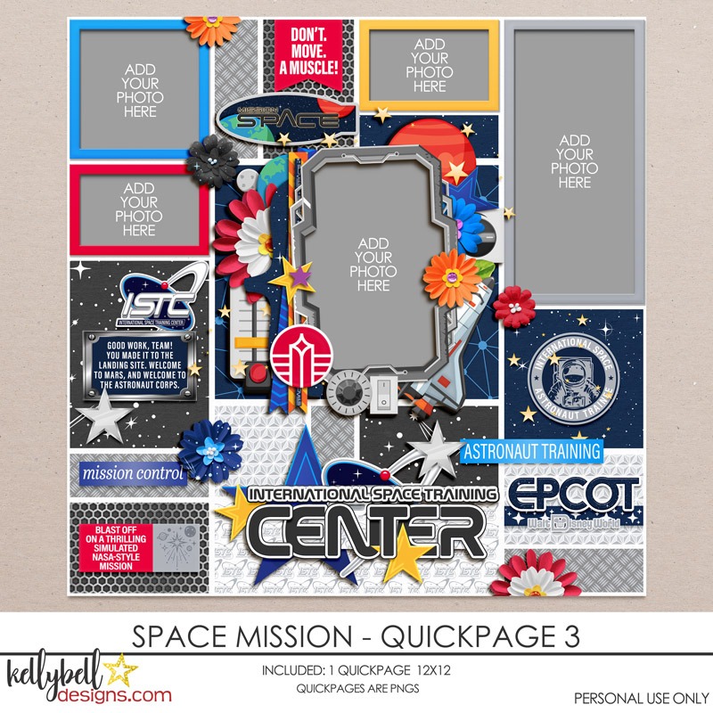 Space Mission Quickpage 3