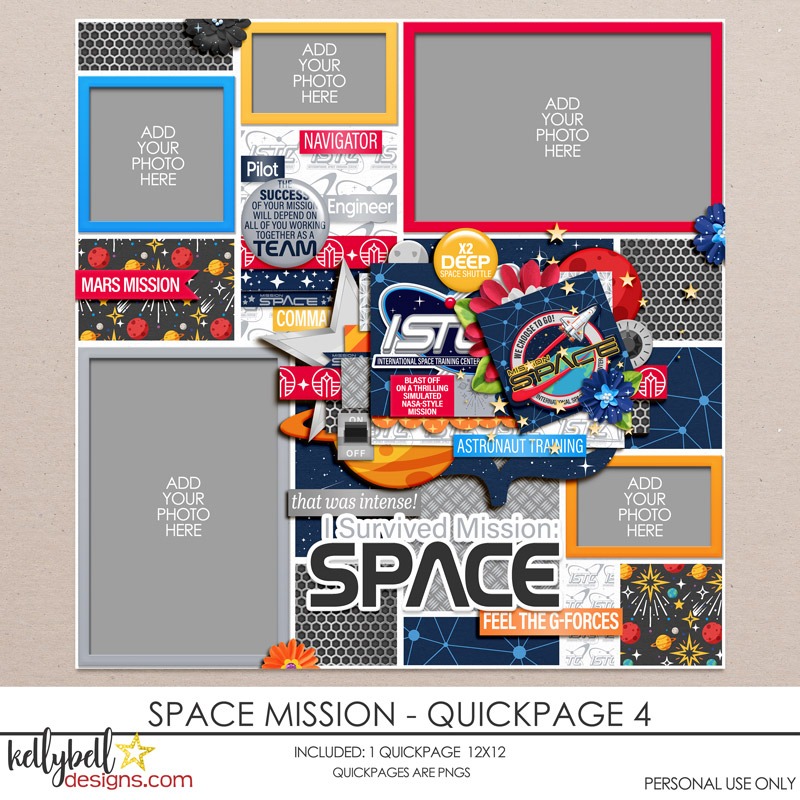Space Mission Quickpage 4