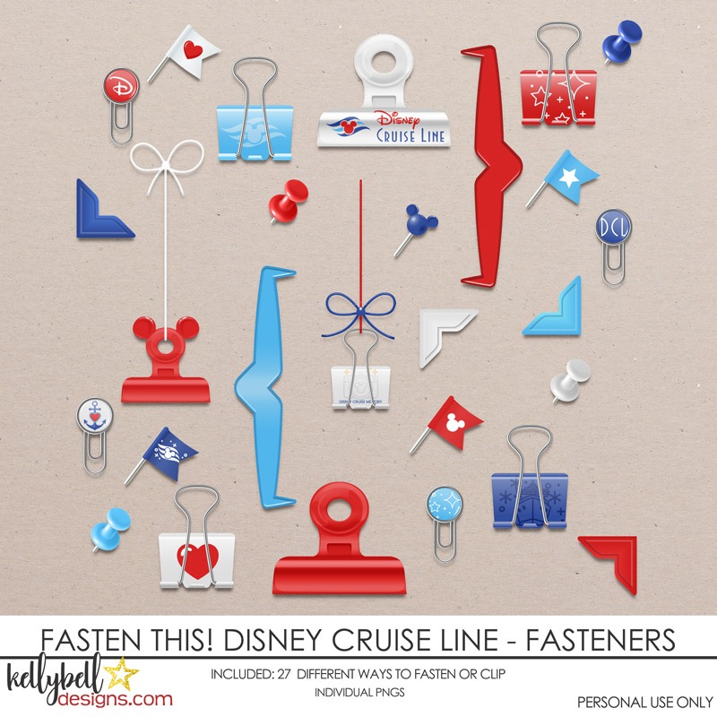 Fasten This! Disney Cruise Line Fasteners