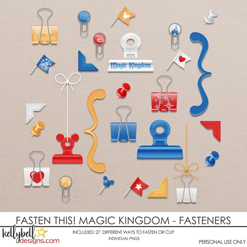 Fasten This! Magic Kingdom Fasteners