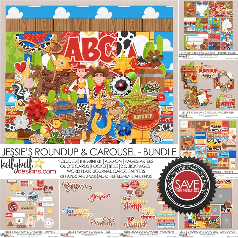 Jessie's Roundup & Carousel Bundle