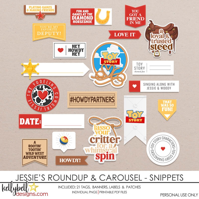 Jessie's Roundup & Carousel Snippets