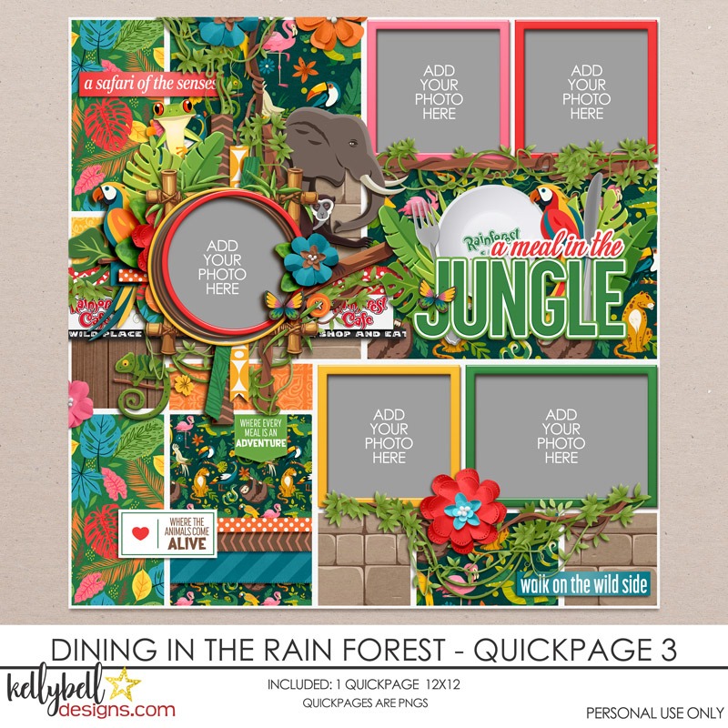 Dining In The Rain Forest Quickpage 3