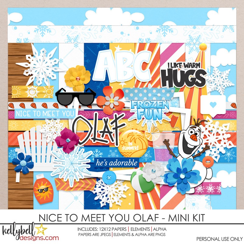 Nice To Meet You Olaf Mini Kit