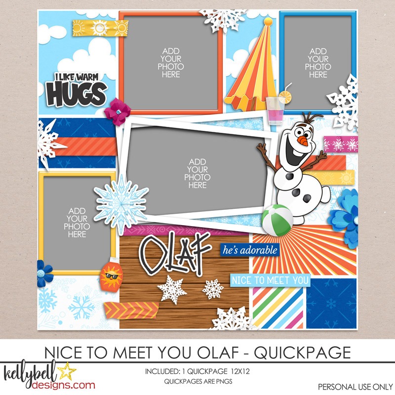 Nice To Meet You Olaf Quickpage